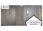 High-Quality Aluminium Fire Doors for Commercial Properties