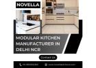 Premium Modular Kitchen Manufacturer in Delhi NCR – Novella Kitchens