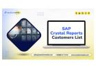 Our SAP Crystal Reports Customers List: Get In-depth Insights About Your Relevant Audience!