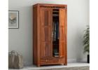 Custom Wooden Wardrobe – Durable Bedroom Cupboard