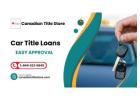 Get Car Title Loans Kitchener