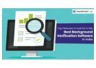 Best Background Verification Software in India for Smart Businesses