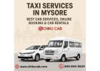 Cab Mysore – Quick, Comfortable & Reliable Rides
