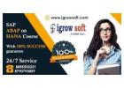 SAP ABAP on HANA Online Training in Hyderabad | SAP S4 HANA Training in Ameerpet | Igrowsoft