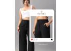 Buy Women Slim Fit Trousers Online