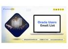 Avention Media's Highly Cleansed & Opt-in Oracle Users Email List for Marketing Success!