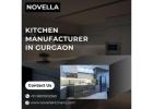 Kitchen Manufacturer in Gurgaon – Elegant Designs for Modern Living