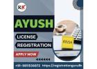 Ayush License Registration Online