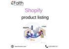 Smooth Shopify Product Listing & Store Support