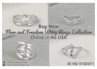 Buy Now Flow and Freedom Wavy Rings Collection Online in the USA