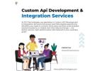 Custom Api Development Integration Services