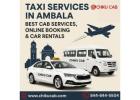 Ambala Taxi – 24/7 Airport Pickup, Local & Outstation Trips