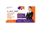 C_ACT_2403 SAP Real Exam Questions in Canada – Verified Dumps