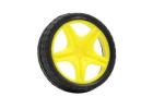 BO Motor Wheels for DIY Robotics & Automation Projects | MakerBazar.in