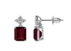 Shop Exclusive Ruby Diamond Earrings Online