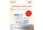 Catit Combo: PIXI Stainless Steel Top + Blue PIXI Fountain – Cat Accessories & Fun
