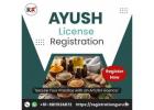 Ayush License Registration Service Online