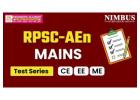Best RPSC-AEn Mains 2025 Civil Online test series | Engineers Aacademy