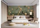 Green Geometric hexagonal Wallpaper Mural