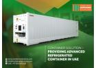 Container Solutions |  Refrigerated Container in UAE