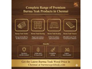 Best Burma Teak Wood Price – Premium Burmese Teak in Chennai