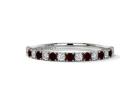 Online Collection of Beautiful Ruby Eternity Band - Buy Now