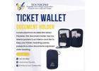 Buy Ticket Wallet Document Holder