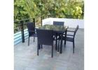 Residential rattan furniture