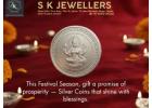 Silver Coin for Gifting | Silver Gifting Item Shop Near Me – SK Jewellers