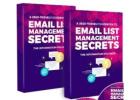 HOW TO EARNING -EMAIL LIST MANAGEMENT SECRETS