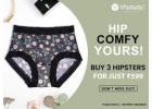 Buy Hipster Panty Online – 3 for ₹599 | Shyaway