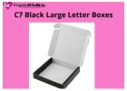 Sleek C7 Postal Boxes – Premium Black Letterbox Boxes for Stylish Shipping