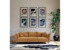 Belle Aura Presents Elegant Blush Sofa for Modern Interiors