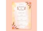 Trendy Wedding Invitation Cards for Modern Couples
