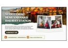 Savor Hidden Alleys with Scooty rent near Varanasi railway station