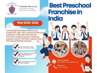 Best Preschool Franchise in India