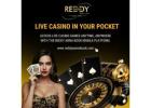 Play Live Casino Anytime on Reddy Anna Book