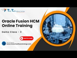 Oracle Fusion HCM Online Training | Triotechs Software Solutions