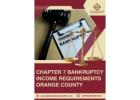 Chapter 7 Bankruptcy Income Requirements in Orange County - D.A.L.F