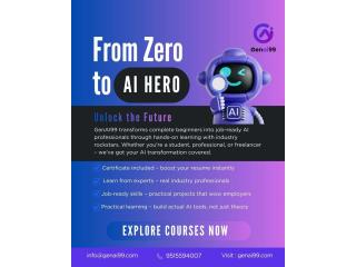 Best Generative AI Course Hyderabad | GenAI99