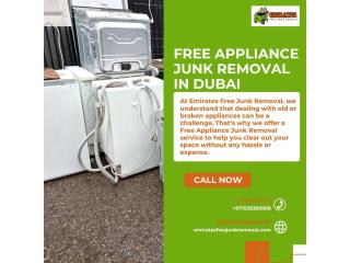 Free Appliance Junk Removal in Dubai