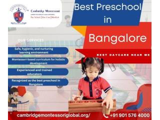 Best Preschool in Bangalore |  Best Daycare Near Me