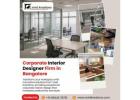 Corporate Interior Designer Firm in Bangalore