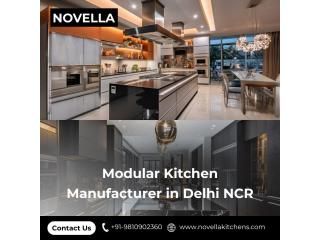 Luxury Modular Kitchen Manufacturer in Delhi NCR - Novella Kitchens