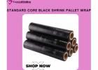 Standard-Core Black Shrink Pallet Wrap 500 mm × 200 m (17-Micron)