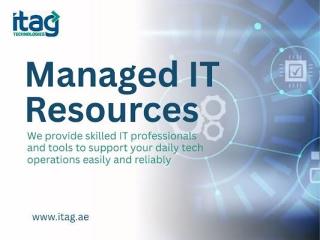Trusted IT Support & Managed Services in Dubai for All Businesses
