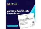 Online Application for Domicile Certificate in Karnataka