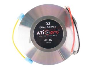 Powerful Audio Clarity with ATI D2 Dual HF Driver 220 Watt