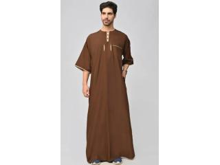 Buy Mens Arabic Kashibo Thobe: Jubba With Pockets