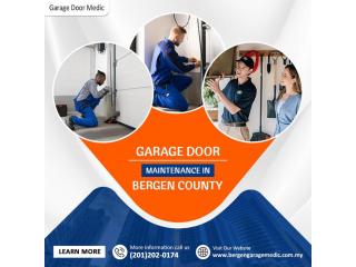 Garage door maintenance  in Bergen County